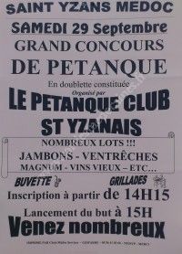 Concours de Pétanque