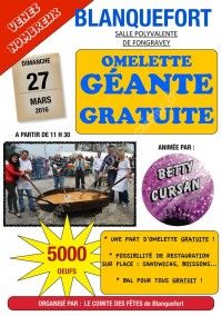 Omelette Géante