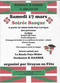 Soirée Basque