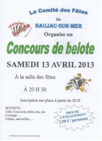 Concours de Belote