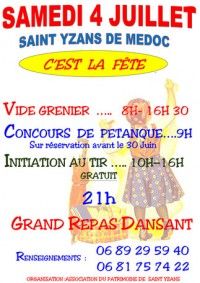 Fête locale de Saint-Yzans
