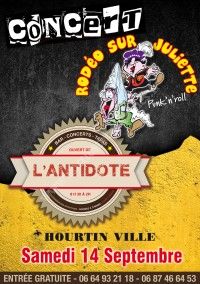 Rodéo sur Juliette en concert à l'antidote