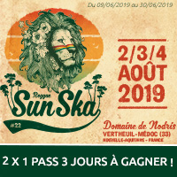 Reggae Sun Ska Festival 2019 : Gagne ton pass 3 jours avec Sorties Médocaines